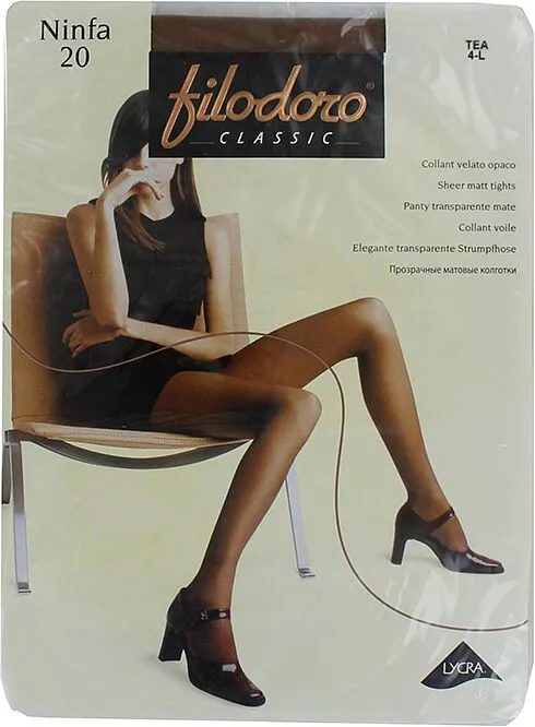 Զուգագուլպա «Filodoro Classic 20 Den N4» Թեյի գույն