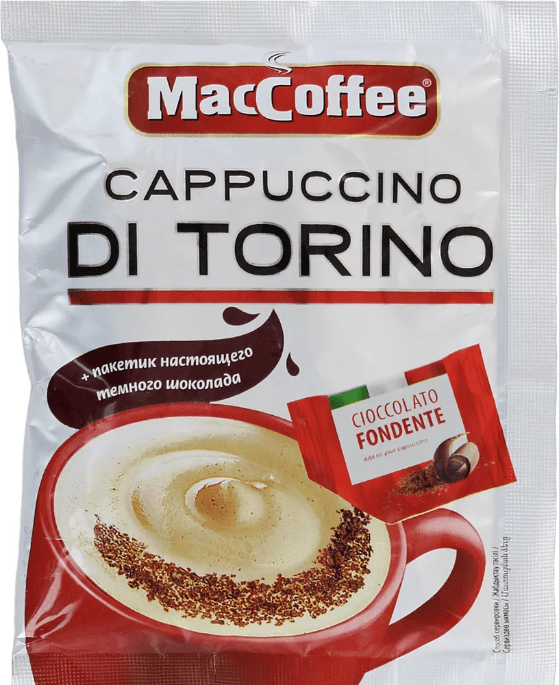 Սուրճ լուծվող «Mac Coffee Cappuccino Di Torino» 25.5գ