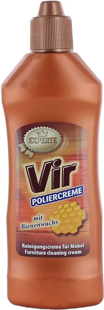 Փայտե կահույքը մաքրող կրեմ «Vir» 250մլ