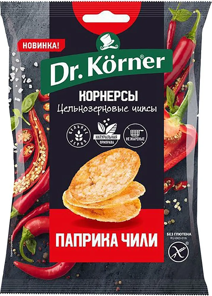 Չիպս պապրիկայի «Dr.Korner» 50գ