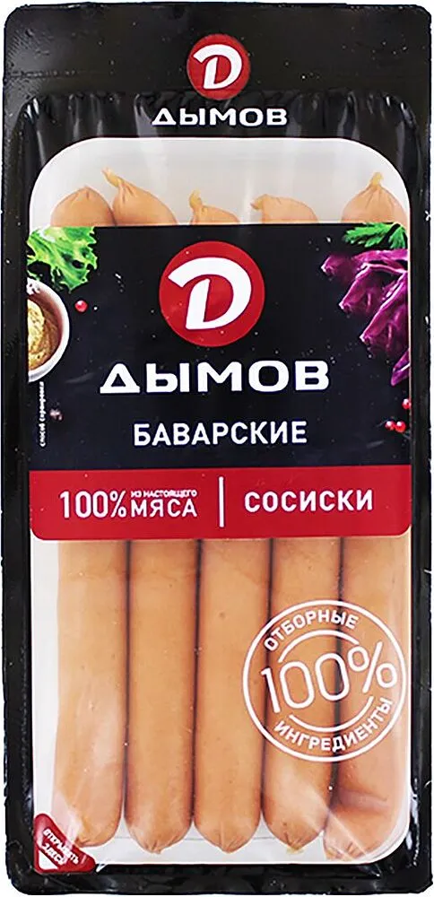 Նրբերշիկ բավարական "Дымов" 460գ