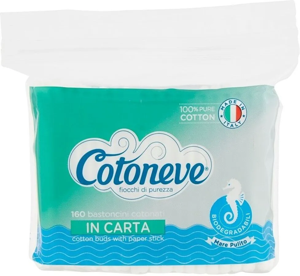 Բամբակյա փայտիկներ «Cotoneve» 160 հատ