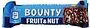 Շոկոլադե բատոն մրգերով և ընկույզով «Bounty Triple Treat» 40գ
