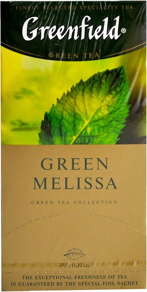 Թեյ կանաչ «Greenfield Green Melissa» 25*1.5գ