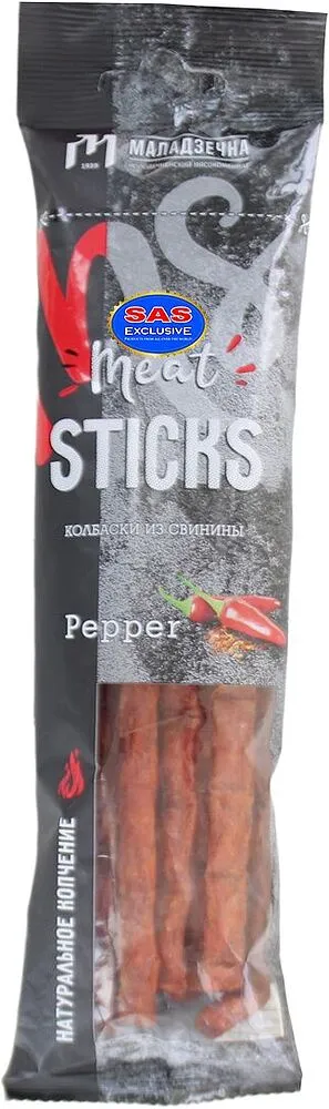 Երշիկ հում-ապխտած «Маладзечна Meat Sticks Pepper» 80գ