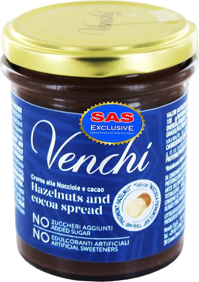 Շոկոլադե-ընկուզային մածուկ «Venchi» 200գ