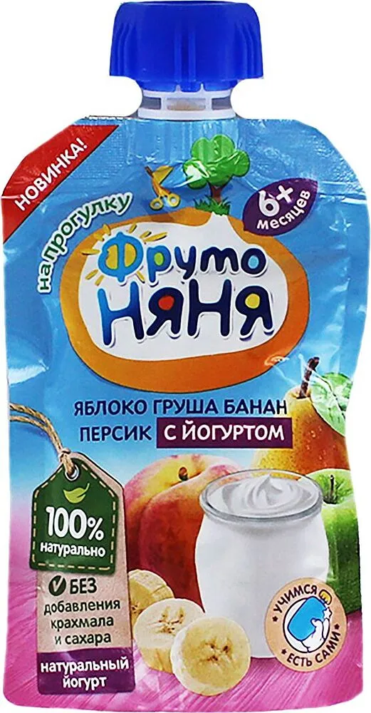 Խյուս մրգային «Фруто Няня» 90գ