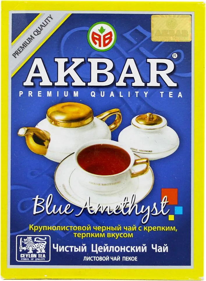 Թեյ սև«Akbar Blue Amethyst Ceylon» 100գ