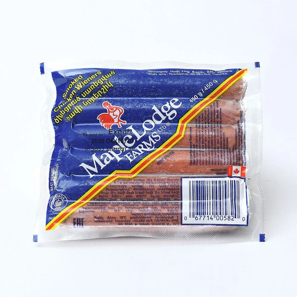 Նրբերշիկ հավի «Maplelodge Farms» 450գ