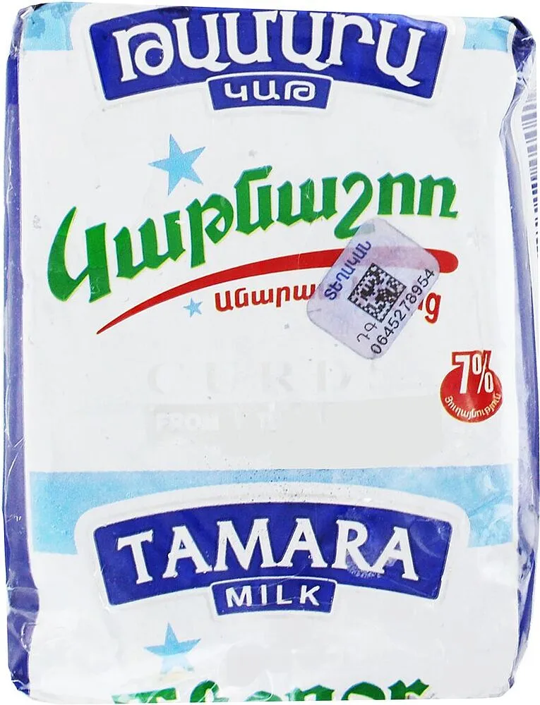 Կաթնաշոռ «Թամարա» 180գ, յուղայնությունը` 7%