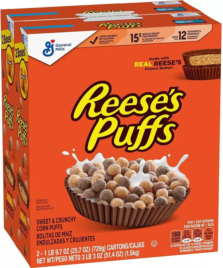 Պատրաստի նախաճաշ «Reese’s Puffs» 729գ
