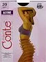 Զուգագուլպա սև «Conte Elegant Active 20 Den N2» 