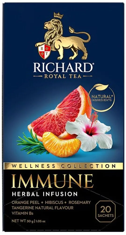 Թեյ բուսական «Richard Royal Immune» 25*1.5գ