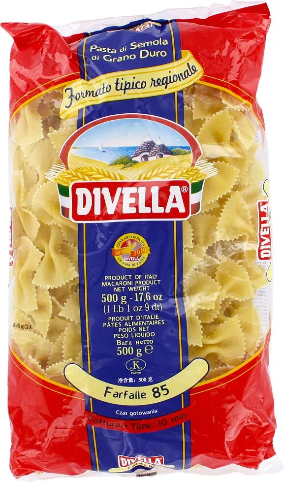 Մակարոն  «Divella Farfalle № 85» 500գ