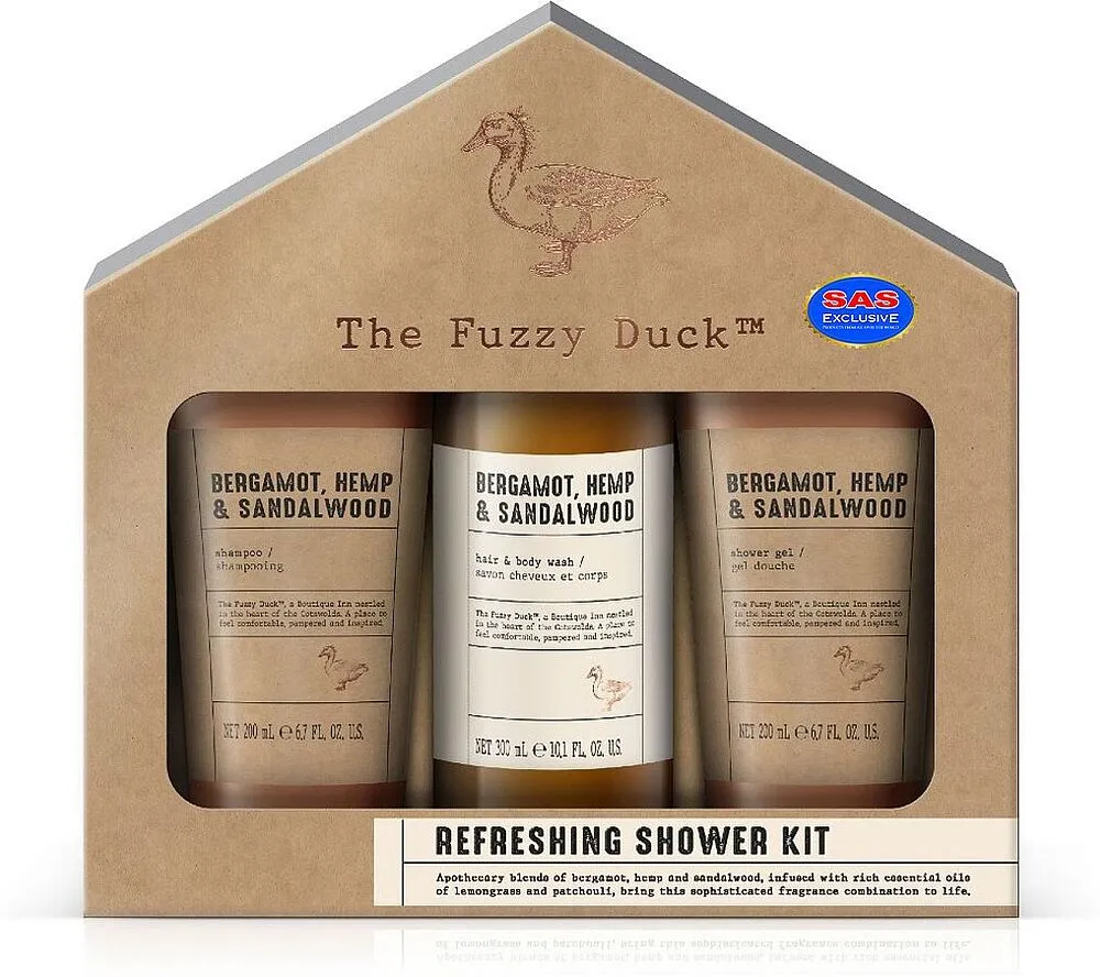 Լոգանքի հավաքածու «Baylis & Harding The Fuzzy Duck» 3 հատ