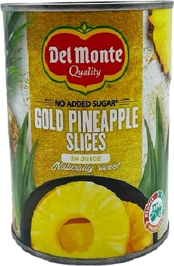 Արքայախնձորի շերտեր «Del Monte Gold» 570գ