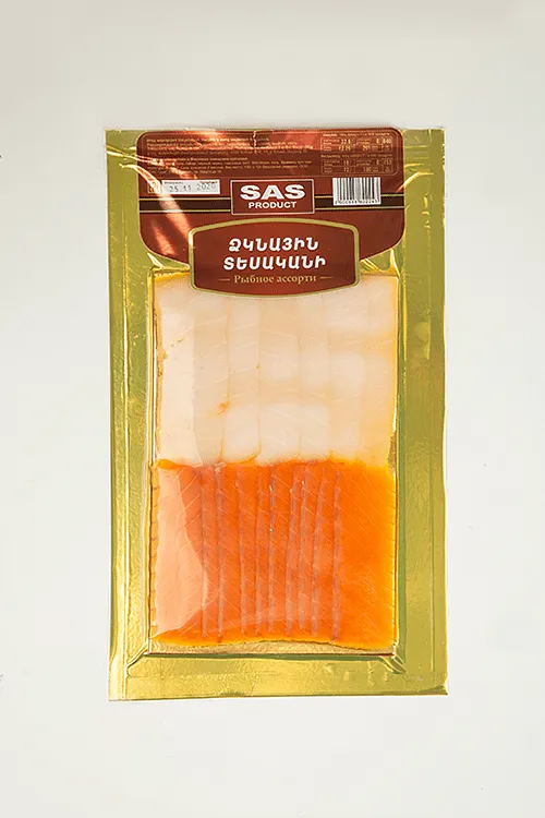 Ձկնային տեսականի «Sas Product» 100գ