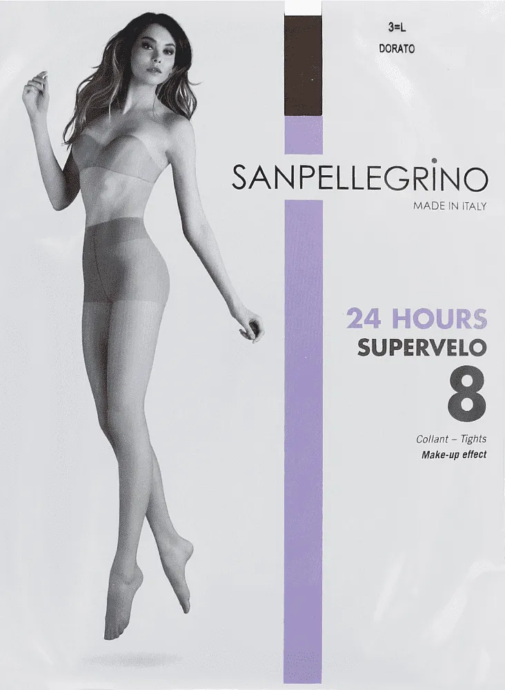 Զուգագուլպա մարմնագույն «Sanpellegrino Supervelo Dorato 8 Den N3»