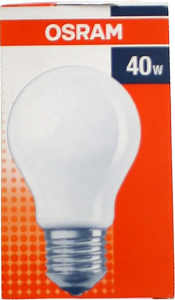 Էլեկտրական լամպ «Osram» classic A, անթափանց