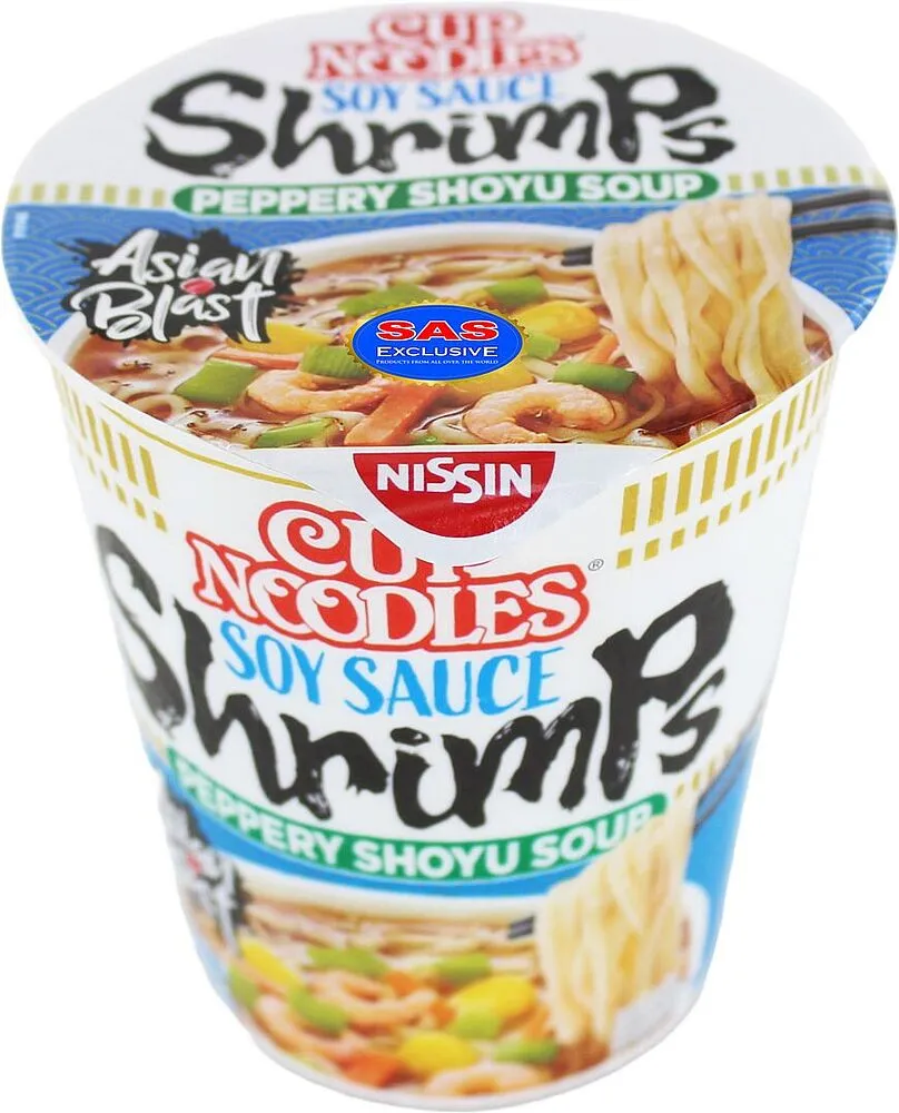 Լապշա ծովախեցգետնի «Nissin» 65գ