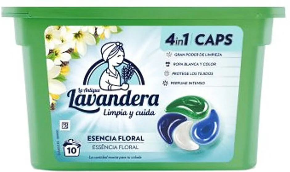 Լվացքի պարկուճներ «Lavandera 4in1 Esencia Floral» 10 հատ