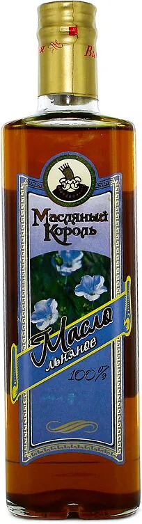 Ձեթ կտավատի «Масляный Король» 0.35լ 