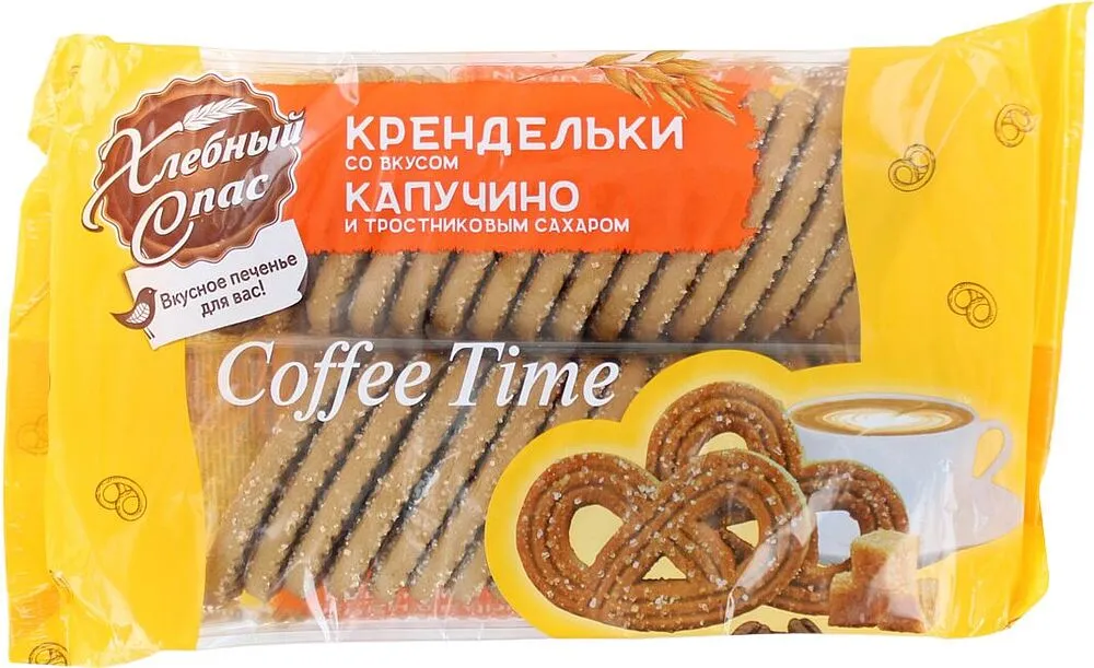Փրեցելներ կապուչինոյի համով «Хлебный Спас» 320գ
