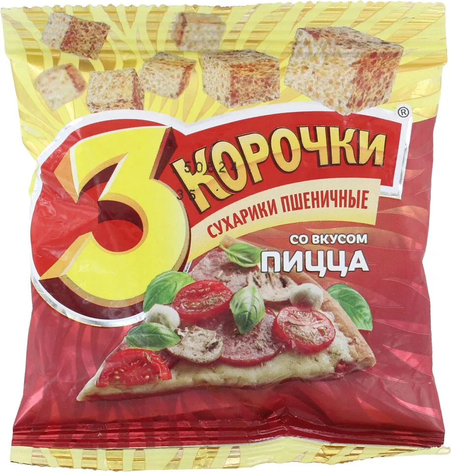 Չորահաց պիցցայի «3 Корочки» 35գ