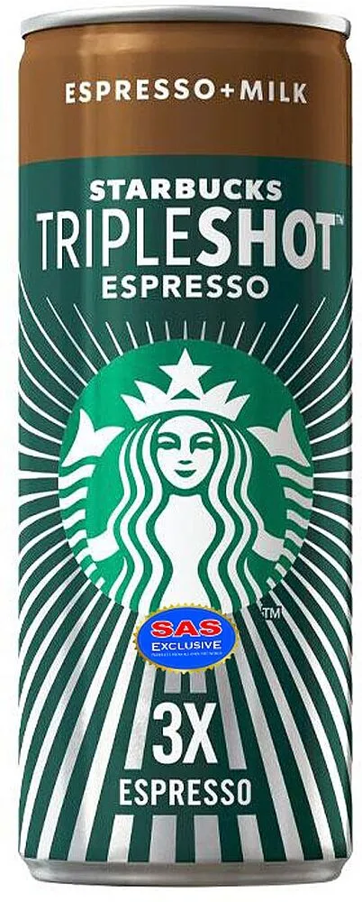 Սուրճ սառը «Starbucks Тripleshot Еspresso» 300մլ