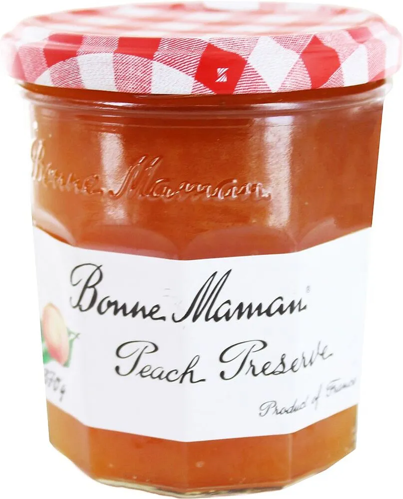 Ջեմ դեղձի «Bonne Maman» 370գ