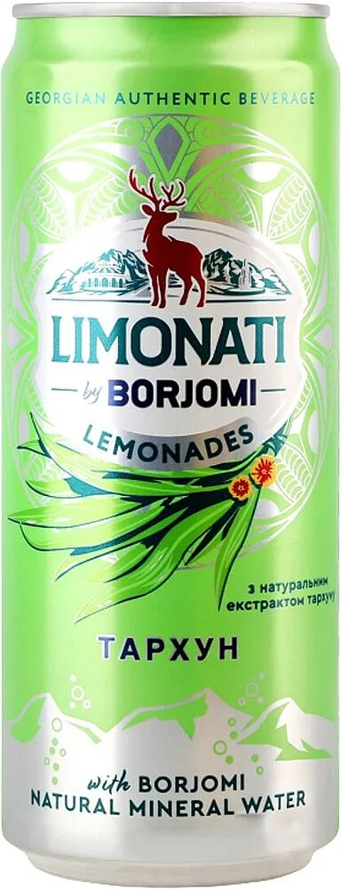 Լիմոնադ թարխունի «Borjomi» 330մլ