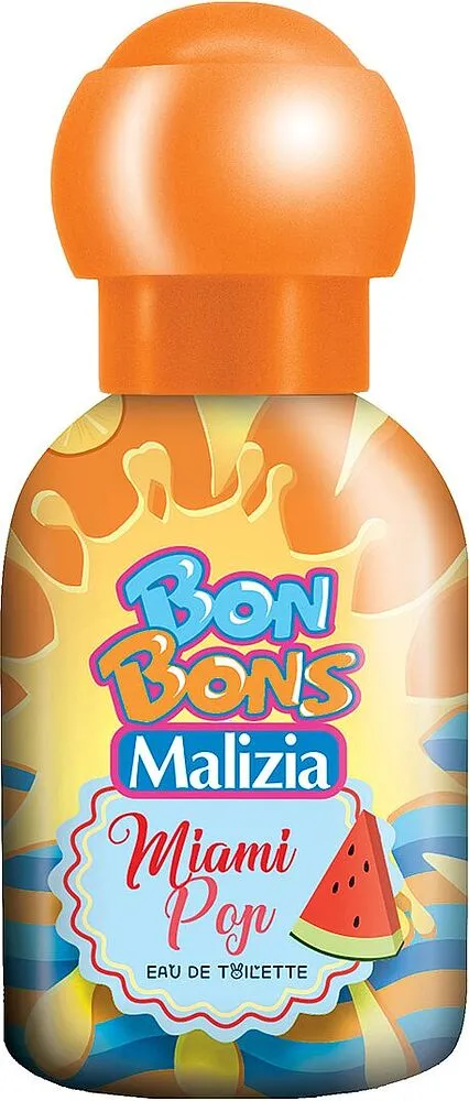 Հարդարաջուր մանկական «Malizia Bon Bons Miami Pop» 50մլ