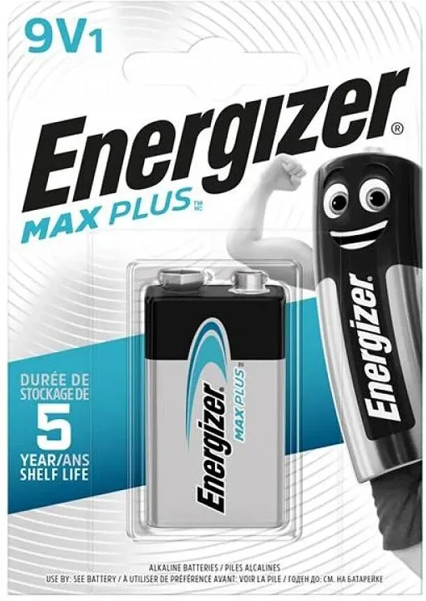 Էլեկտրական մարտկոց «Energizer Max Plus 9 V» 1 հատ