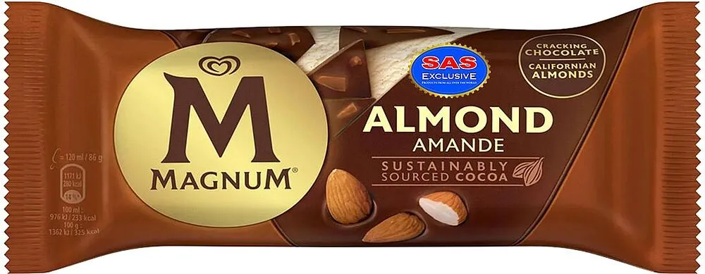 Պաղպաղակ վանիլային «Magnum» 83գ