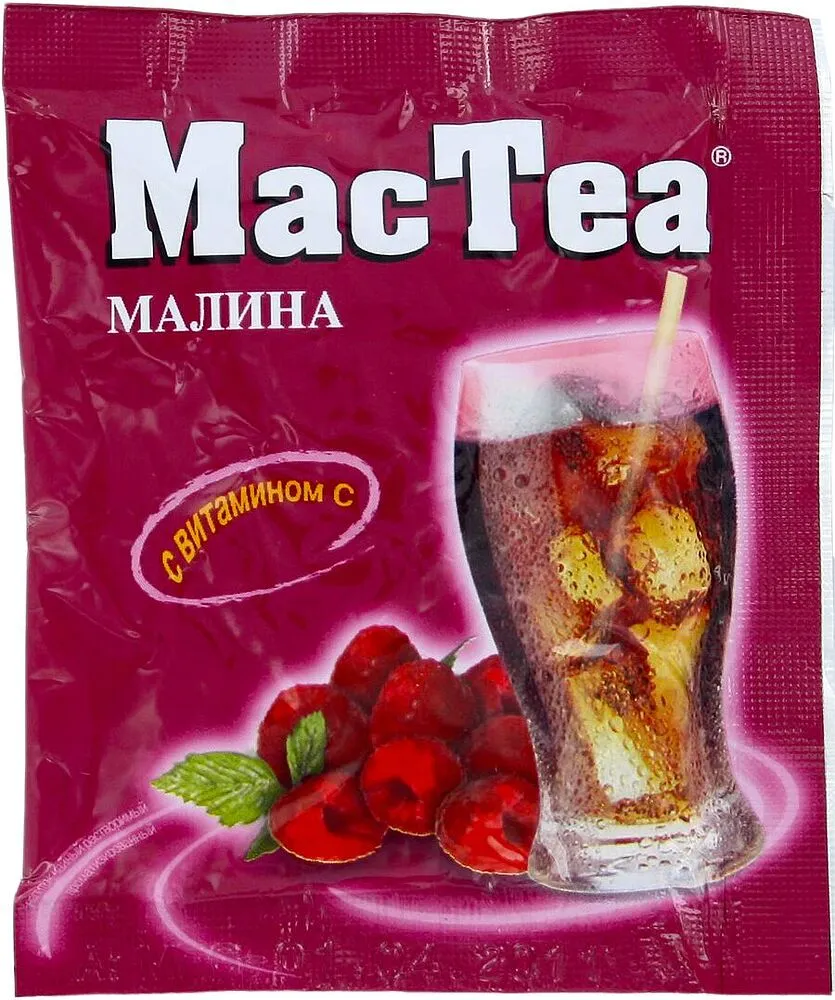 Լուծվող թեյ ազնվամորու «Mac Tea» 18գ