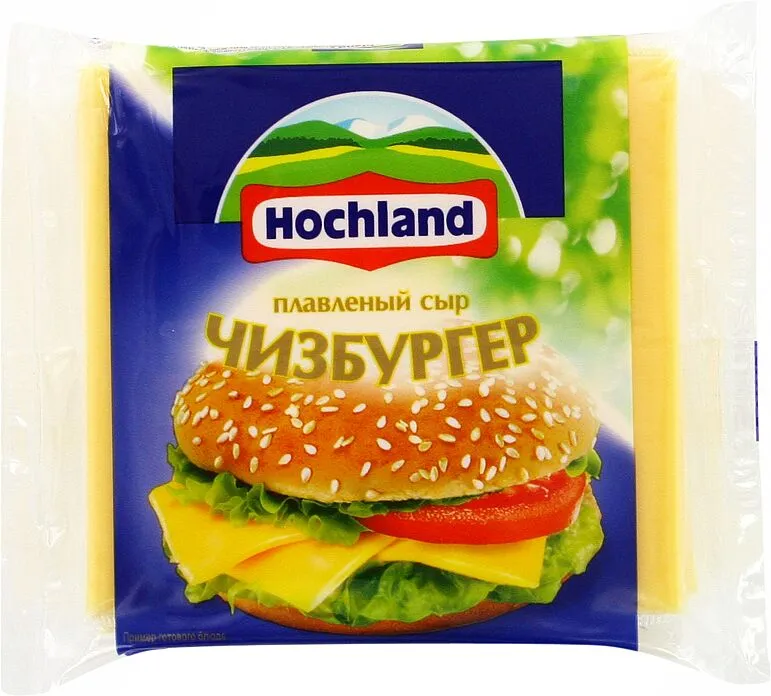 Պանիր հալած «Hochland Cheeseburger» 150գ