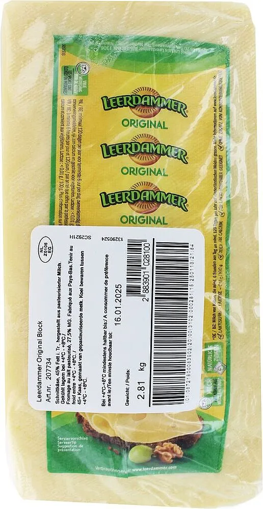 Պանիր «Leerdammer Original»