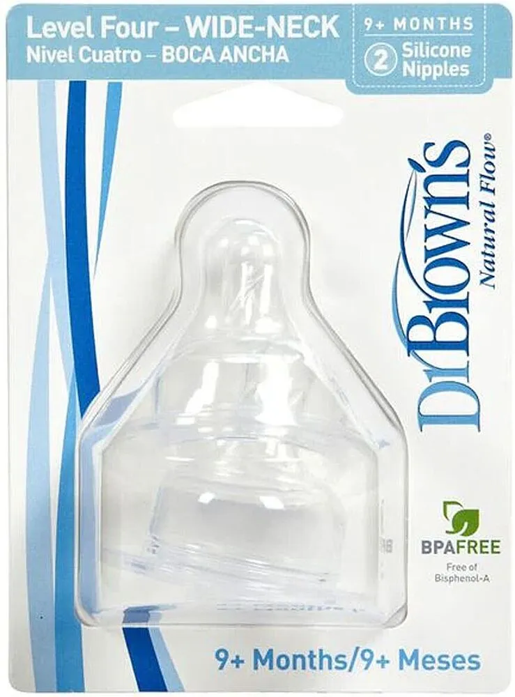 Շշի ծծակ սիլիկոնե «DrBrowns» 2 հատ
