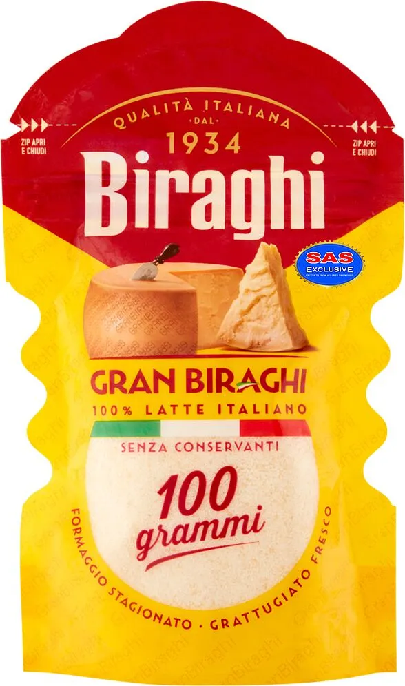 Պանիր պինդ քերած «Biraghi Gran Biraghi» 100գ