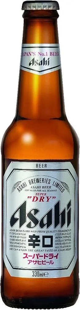 Գարեջուր «Asahi Super Dry» 0.33լ
 