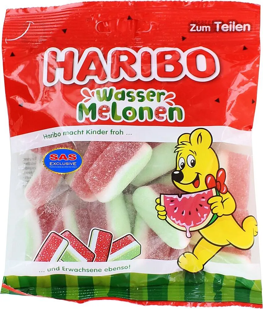 Դոնդողե կոնֆետներ «Haribo Wasser Melonen» 160գ