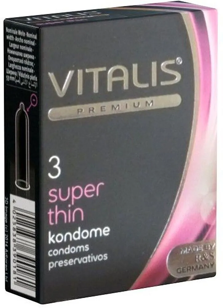 Պահպանակ «Vitalis Super Thin» 3հատ