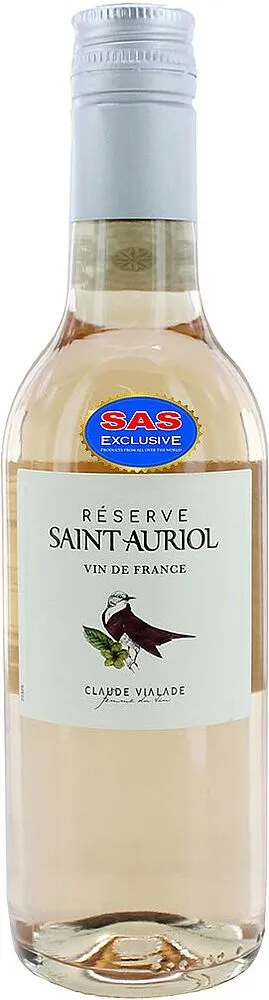 Գինի վարդագույն «Saint Auriol» 0.25լ