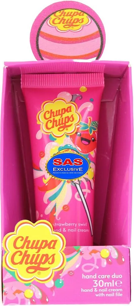 Ձեռքերի և եղունգների կրեմ «Chupa Chups» 30մլ