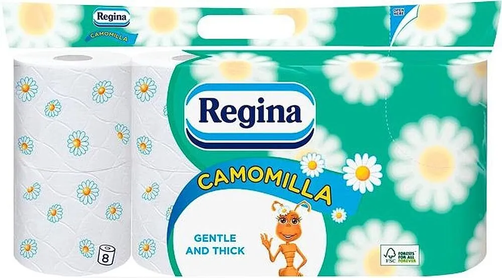 Զուգարանի թուղթ «Regina» 8 հատ