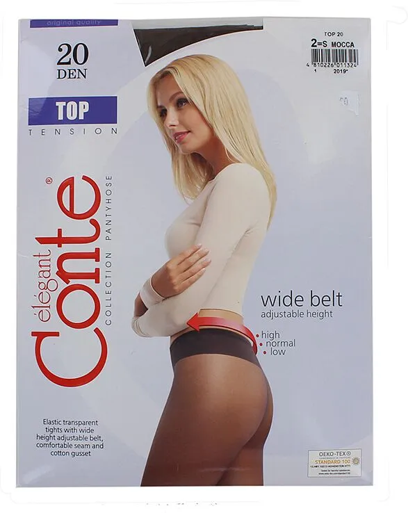 Զուգագուլպա մոկկա «Conte Elegant Top 20 Den N2»