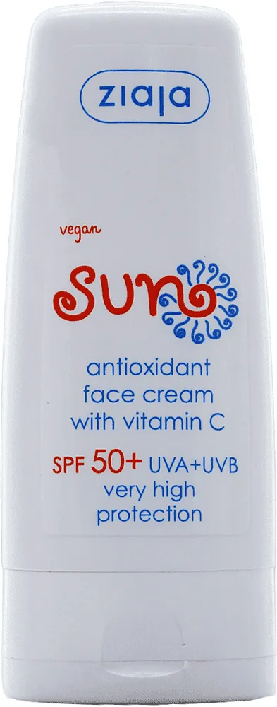 Արևապաշտպան դեմքի կրեմ «Ziaja 50+SPF» 50մլ