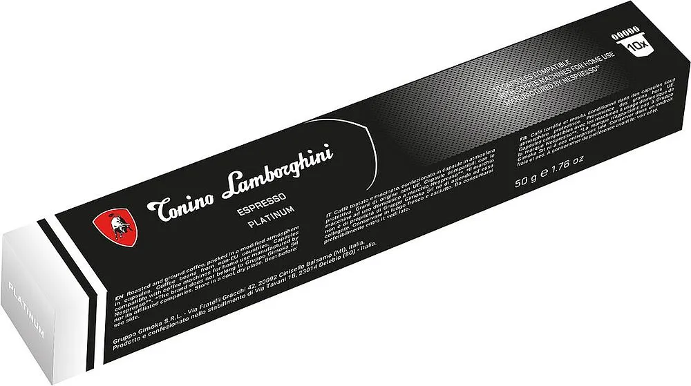 Պատիճ սուրճի «Tonino Lamborghini Espresso Platinum» 50գ
