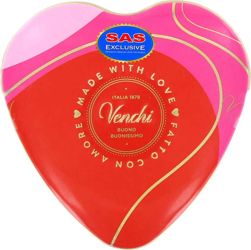 Շոկոլադնե կոնֆետների հավաքածու «Venchi Made With Love» 48գ