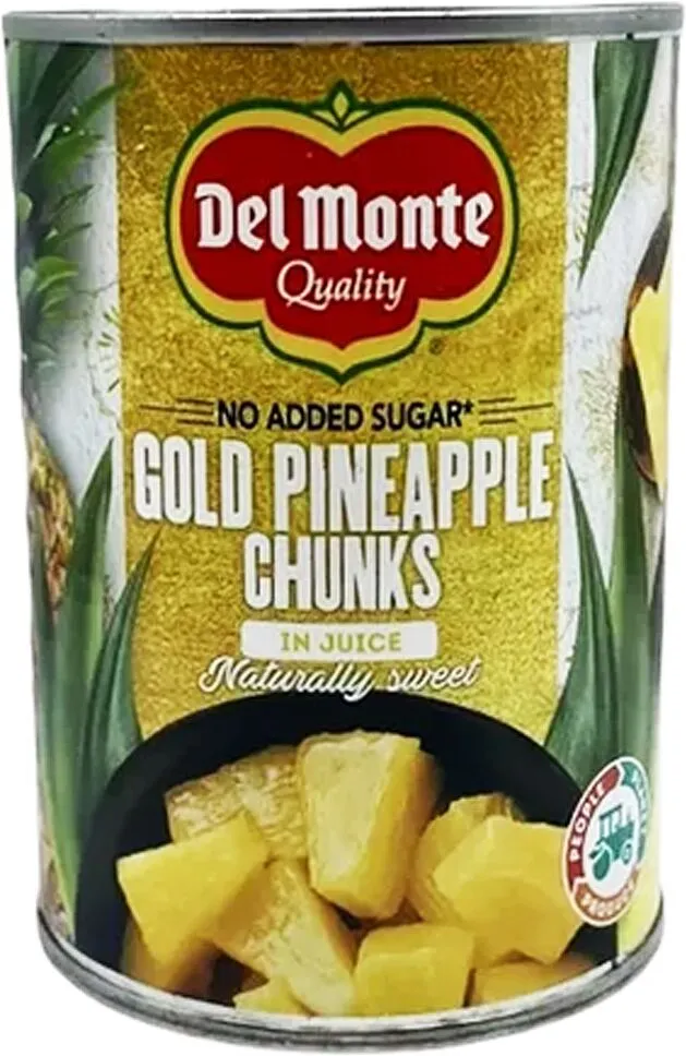 Արքայախնձորի կտորներ «Del Monte Gold» 565գ